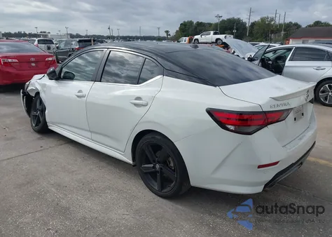 2022 Nissan Sentra Sr Xtronic Cvt из США, поврежденный, VIN 3N1AB8DV1NY307051